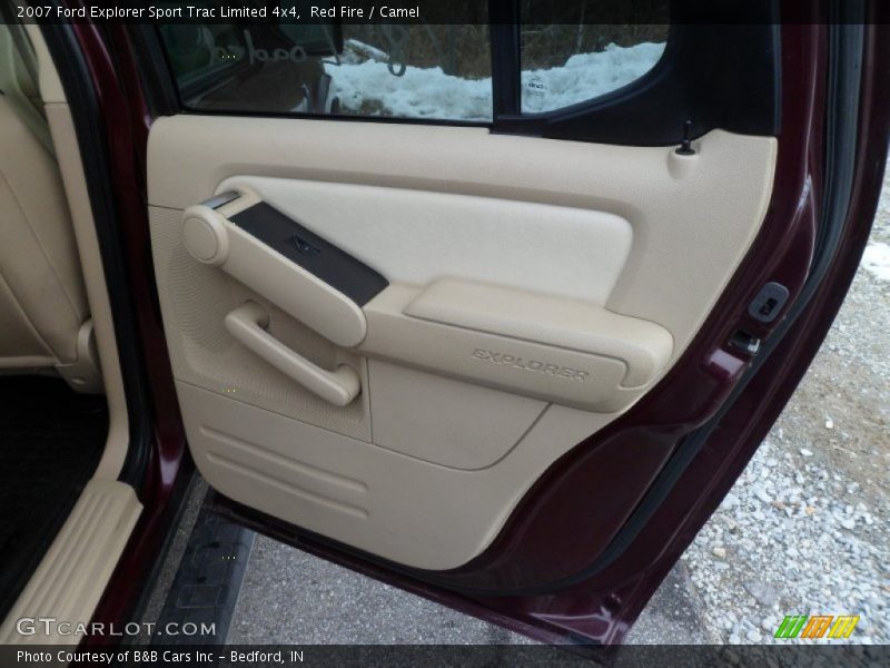 Red Fire / Camel 2007 Ford Explorer Sport Trac Limited 4x4