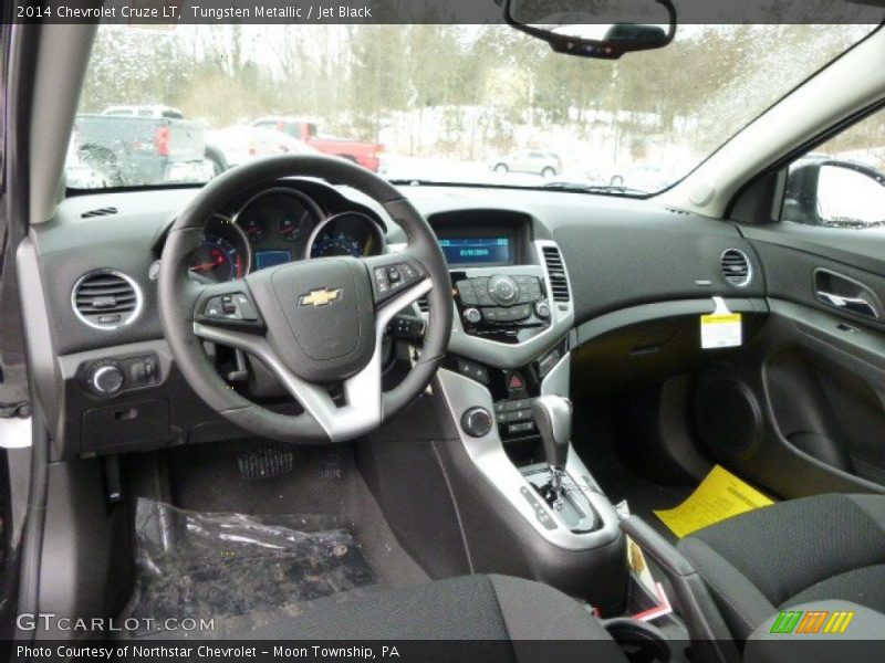 Tungsten Metallic / Jet Black 2014 Chevrolet Cruze LT