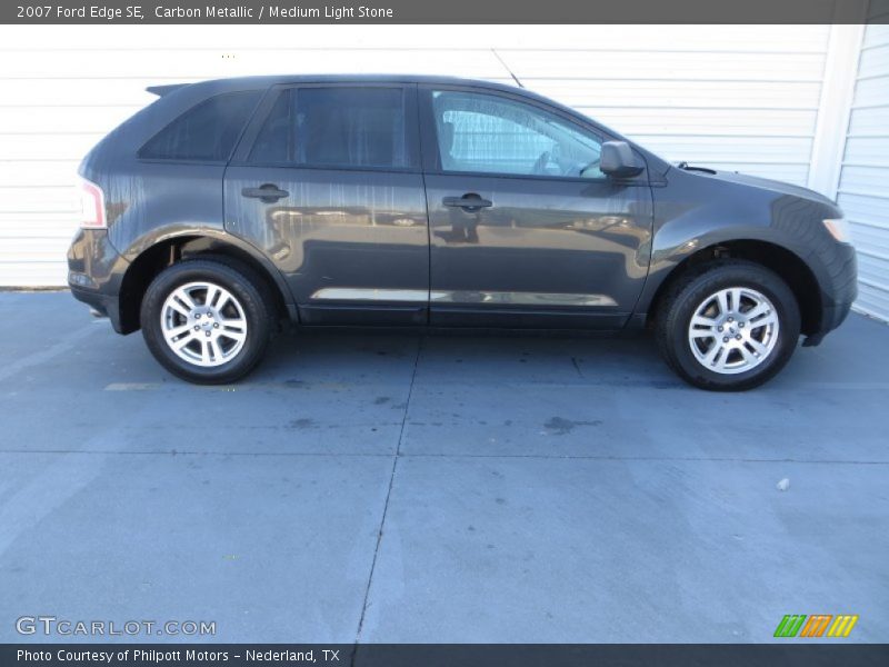 Carbon Metallic / Medium Light Stone 2007 Ford Edge SE
