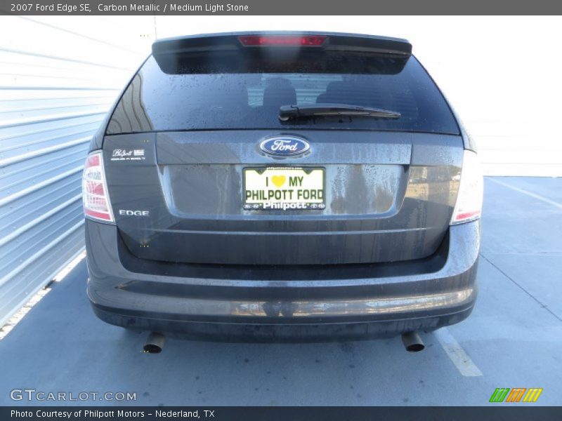 Carbon Metallic / Medium Light Stone 2007 Ford Edge SE