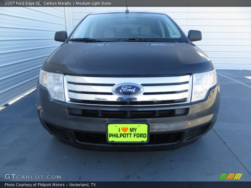 Carbon Metallic / Medium Light Stone 2007 Ford Edge SE