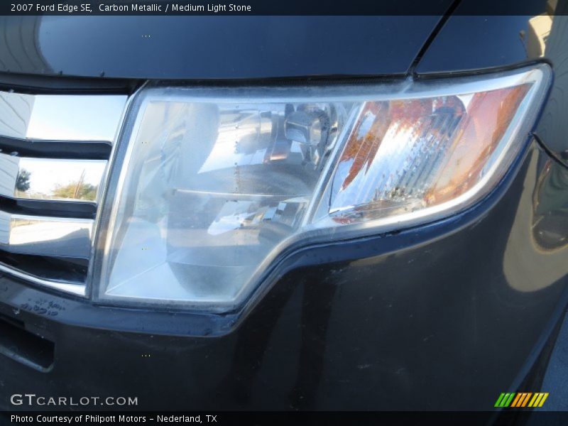 Carbon Metallic / Medium Light Stone 2007 Ford Edge SE