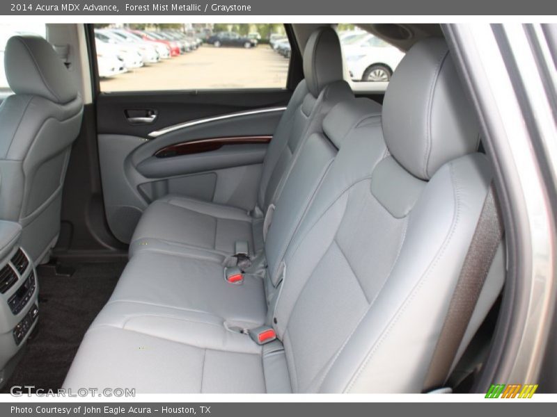 Forest Mist Metallic / Graystone 2014 Acura MDX Advance