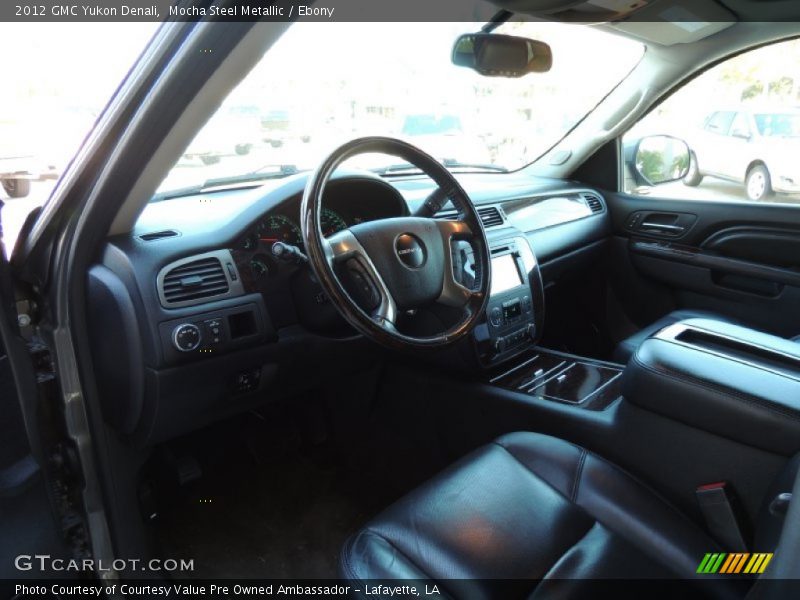 Mocha Steel Metallic / Ebony 2012 GMC Yukon Denali