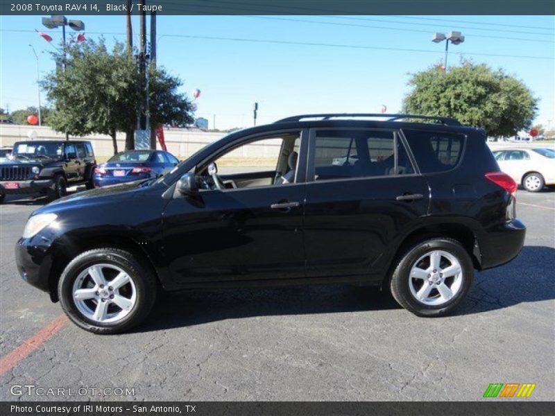 Black / Taupe 2008 Toyota RAV4 I4