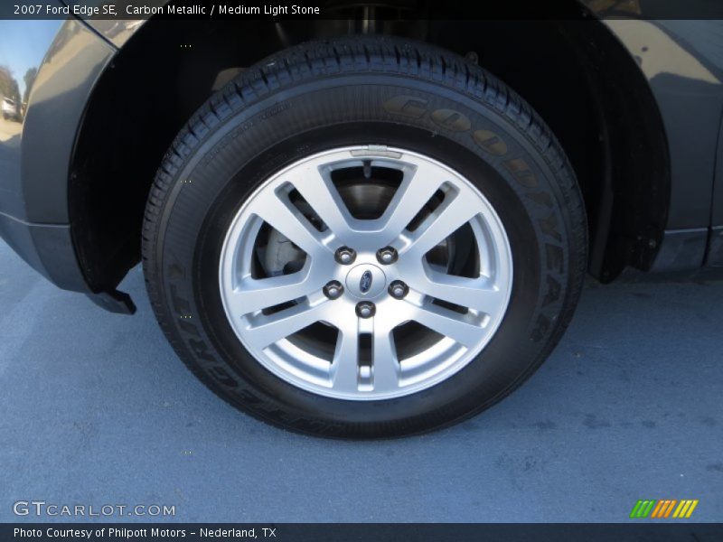 Carbon Metallic / Medium Light Stone 2007 Ford Edge SE