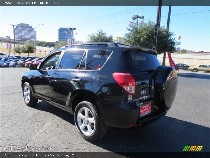 Black / Taupe 2008 Toyota RAV4 I4