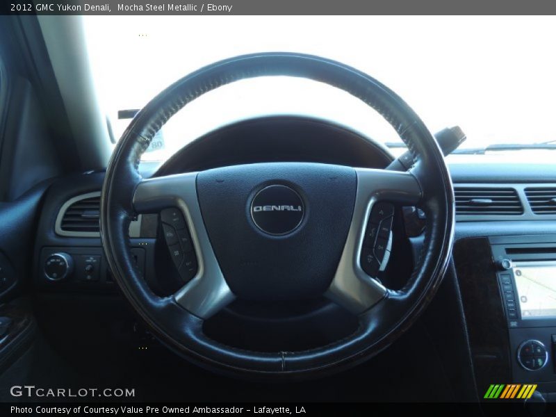 Mocha Steel Metallic / Ebony 2012 GMC Yukon Denali