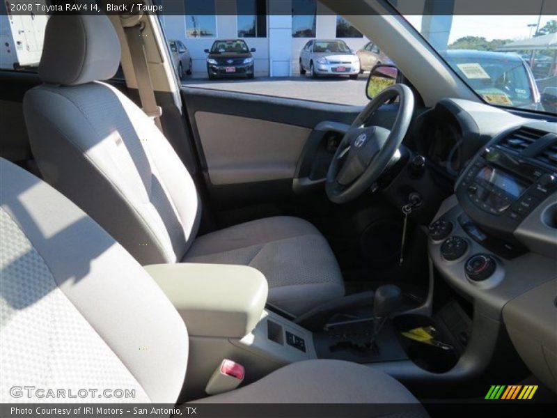 Black / Taupe 2008 Toyota RAV4 I4