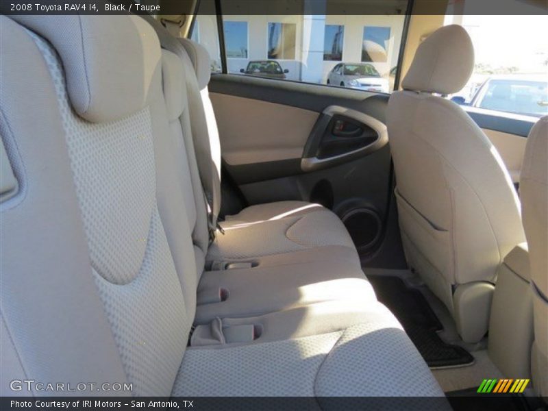 Black / Taupe 2008 Toyota RAV4 I4