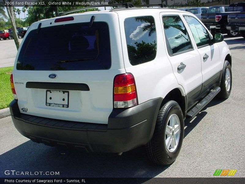 Oxford White / Medium/Dark Flint 2006 Ford Escape XLS