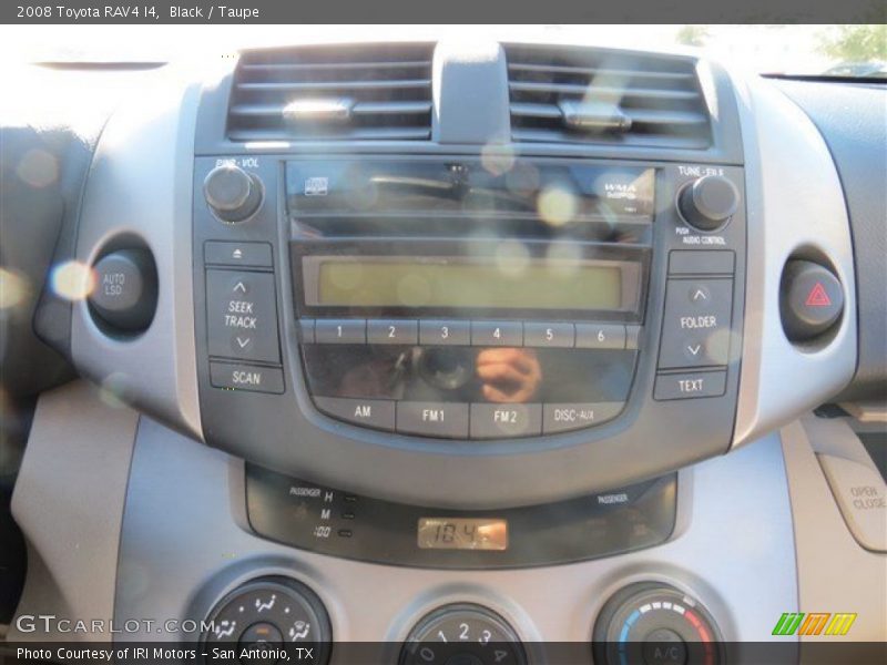 Black / Taupe 2008 Toyota RAV4 I4