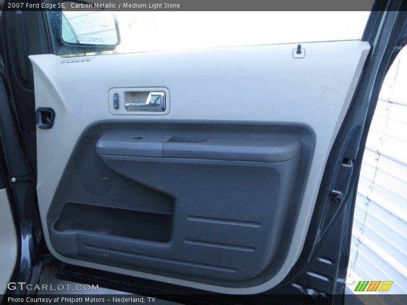 Carbon Metallic / Medium Light Stone 2007 Ford Edge SE