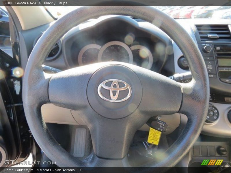 Black / Taupe 2008 Toyota RAV4 I4