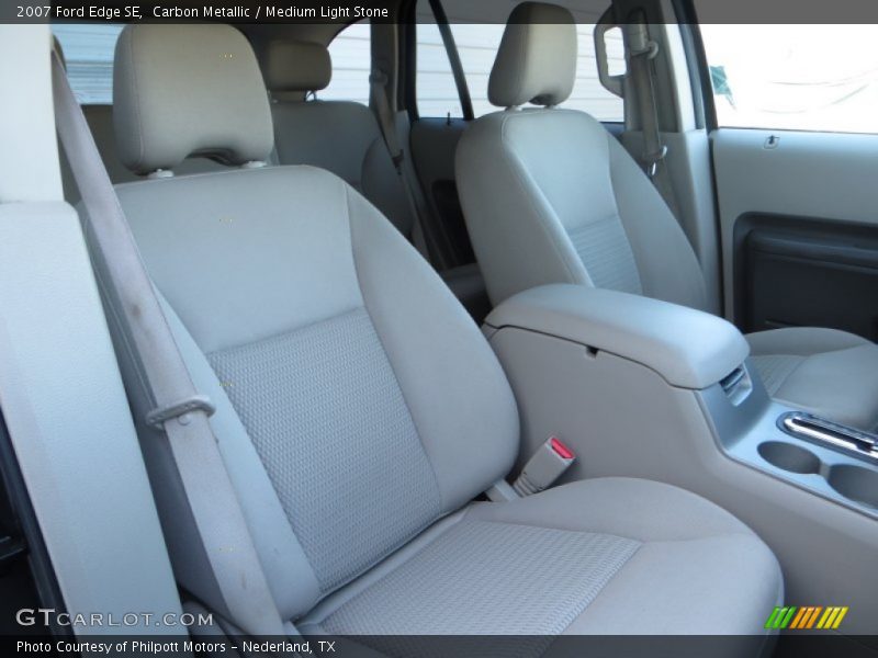 Carbon Metallic / Medium Light Stone 2007 Ford Edge SE