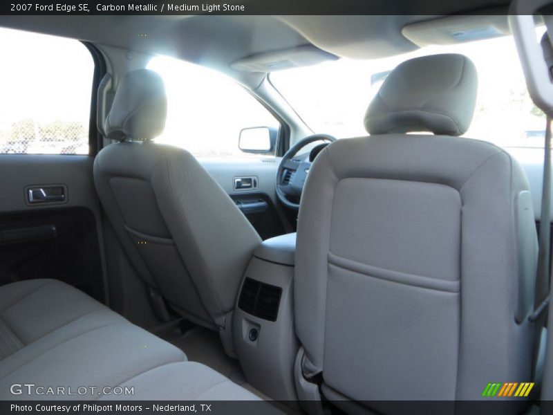 Carbon Metallic / Medium Light Stone 2007 Ford Edge SE