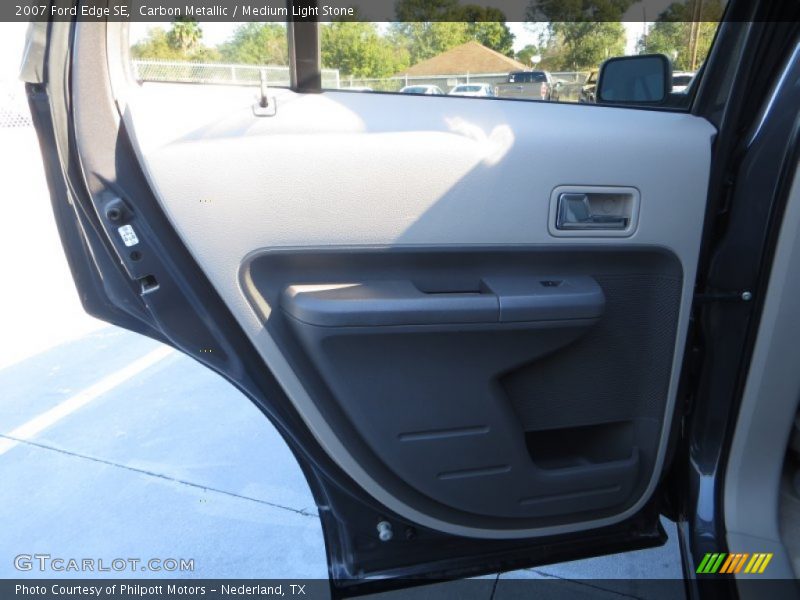 Carbon Metallic / Medium Light Stone 2007 Ford Edge SE