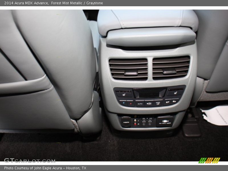 Forest Mist Metallic / Graystone 2014 Acura MDX Advance
