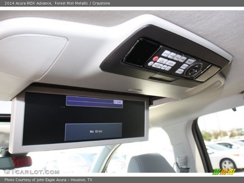 Forest Mist Metallic / Graystone 2014 Acura MDX Advance