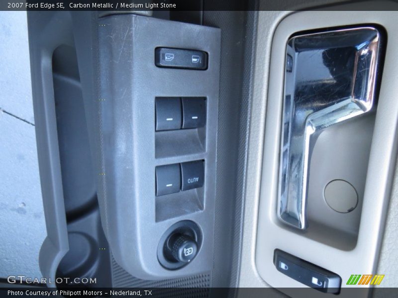 Carbon Metallic / Medium Light Stone 2007 Ford Edge SE