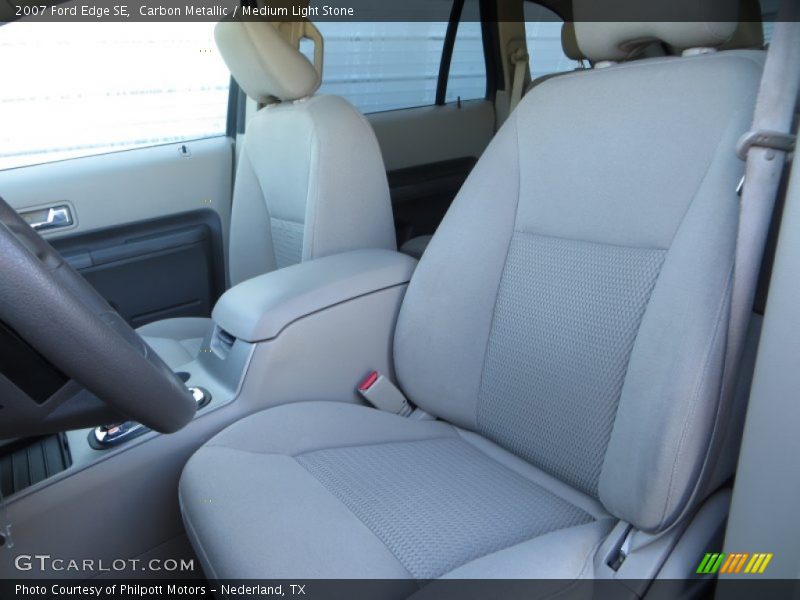 Carbon Metallic / Medium Light Stone 2007 Ford Edge SE