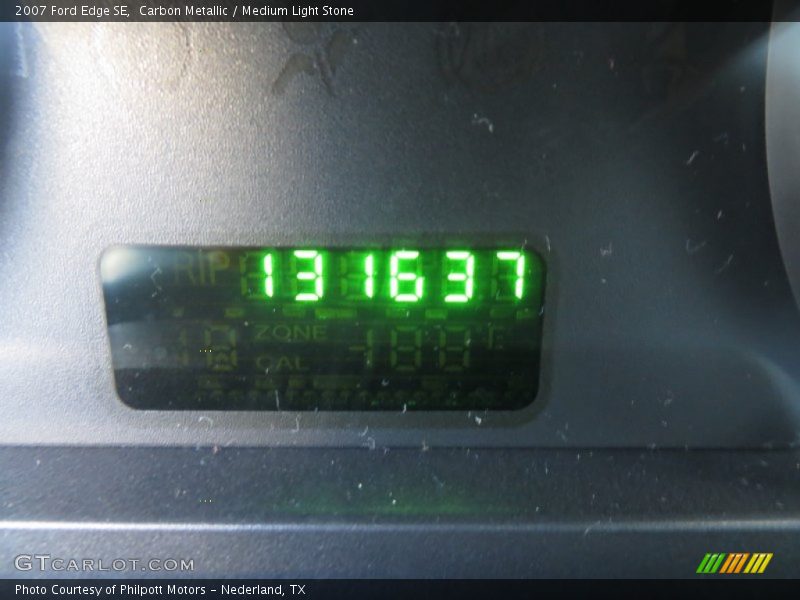 Carbon Metallic / Medium Light Stone 2007 Ford Edge SE