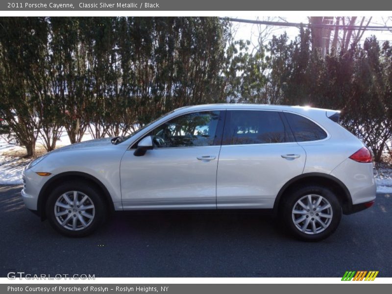 Classic Silver Metallic / Black 2011 Porsche Cayenne