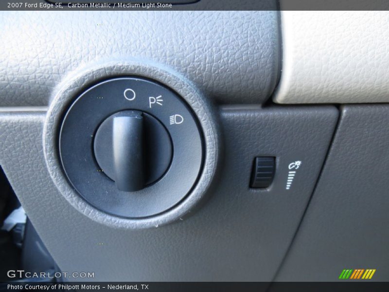 Carbon Metallic / Medium Light Stone 2007 Ford Edge SE
