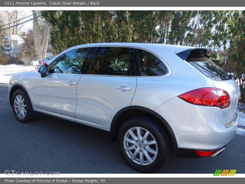 Classic Silver Metallic / Black 2011 Porsche Cayenne