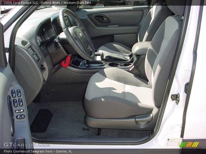 Oxford White / Medium/Dark Flint 2006 Ford Escape XLS