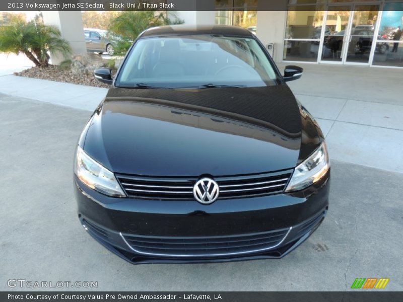 Black Uni / Titan Black 2013 Volkswagen Jetta SE Sedan