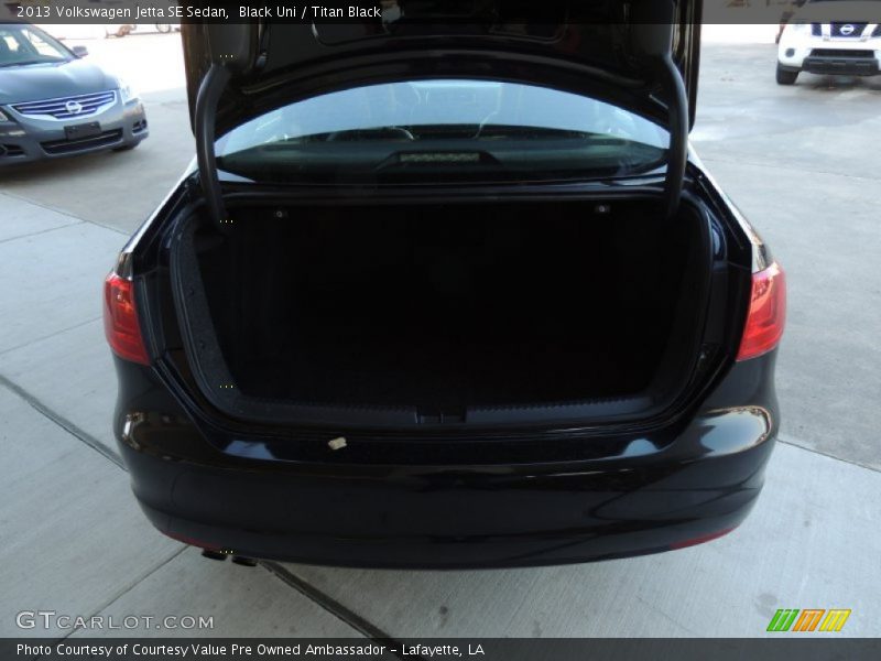 Black Uni / Titan Black 2013 Volkswagen Jetta SE Sedan