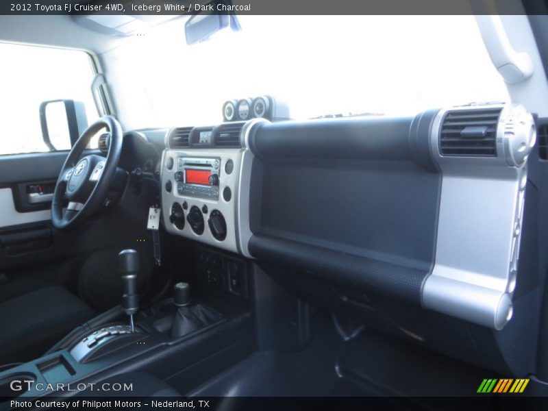 Iceberg White / Dark Charcoal 2012 Toyota FJ Cruiser 4WD