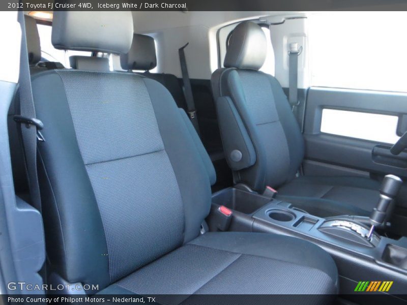 Iceberg White / Dark Charcoal 2012 Toyota FJ Cruiser 4WD