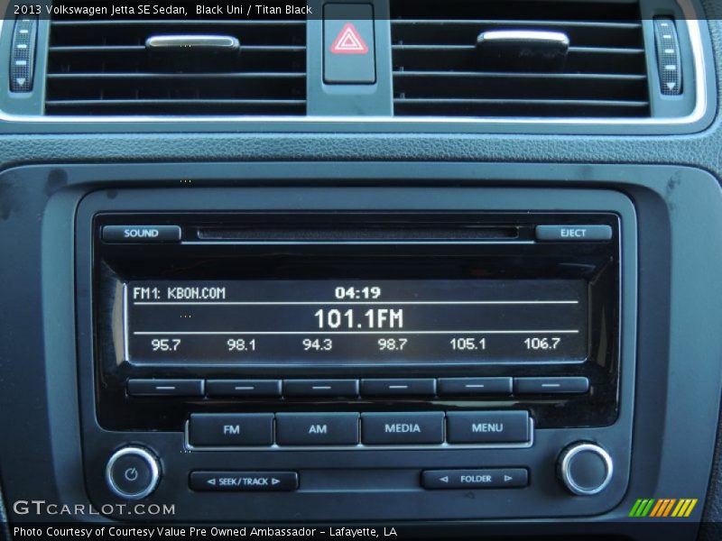 Black Uni / Titan Black 2013 Volkswagen Jetta SE Sedan