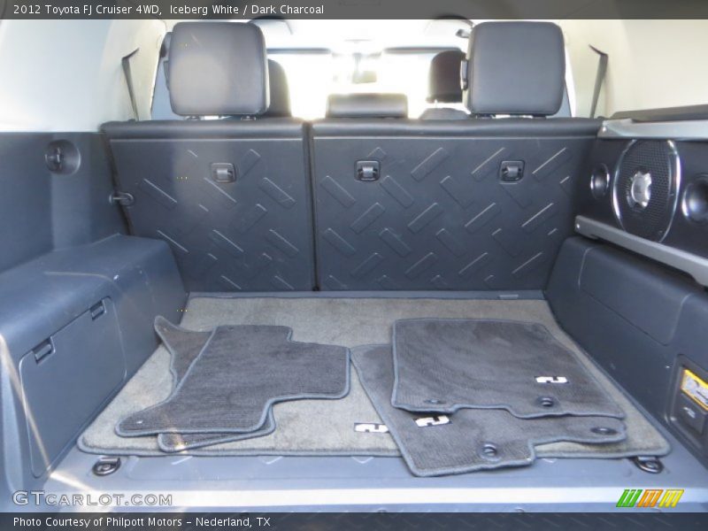 Iceberg White / Dark Charcoal 2012 Toyota FJ Cruiser 4WD