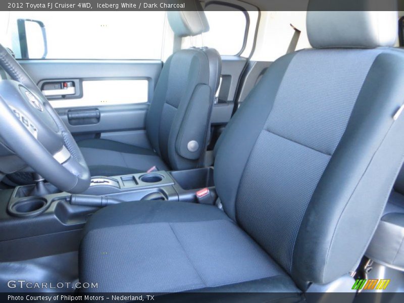 Iceberg White / Dark Charcoal 2012 Toyota FJ Cruiser 4WD