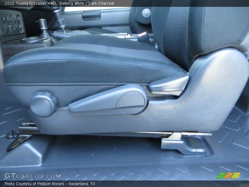 Iceberg White / Dark Charcoal 2012 Toyota FJ Cruiser 4WD