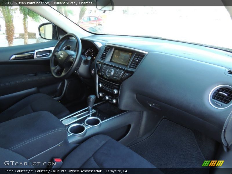 Brilliant Silver / Charcoal 2013 Nissan Pathfinder SV