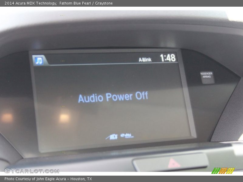 Fathom Blue Pearl / Graystone 2014 Acura MDX Technology