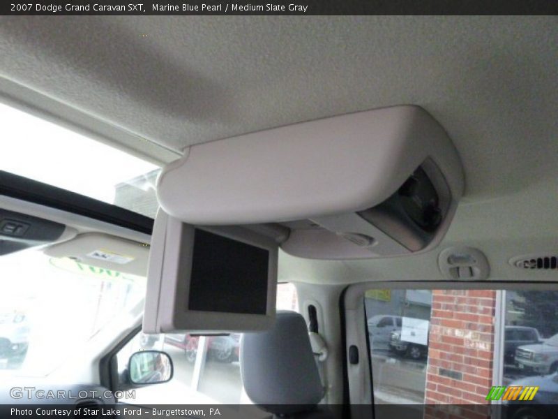 Marine Blue Pearl / Medium Slate Gray 2007 Dodge Grand Caravan SXT