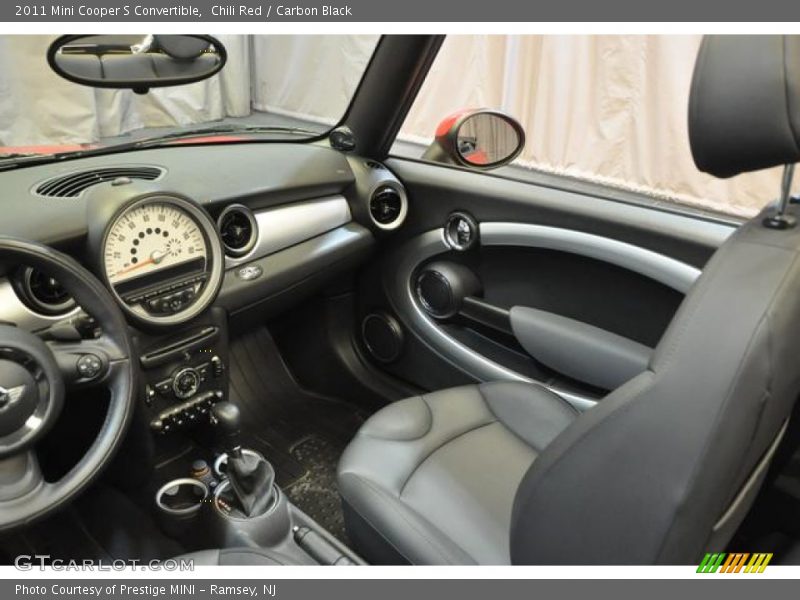 Chili Red / Carbon Black 2011 Mini Cooper S Convertible