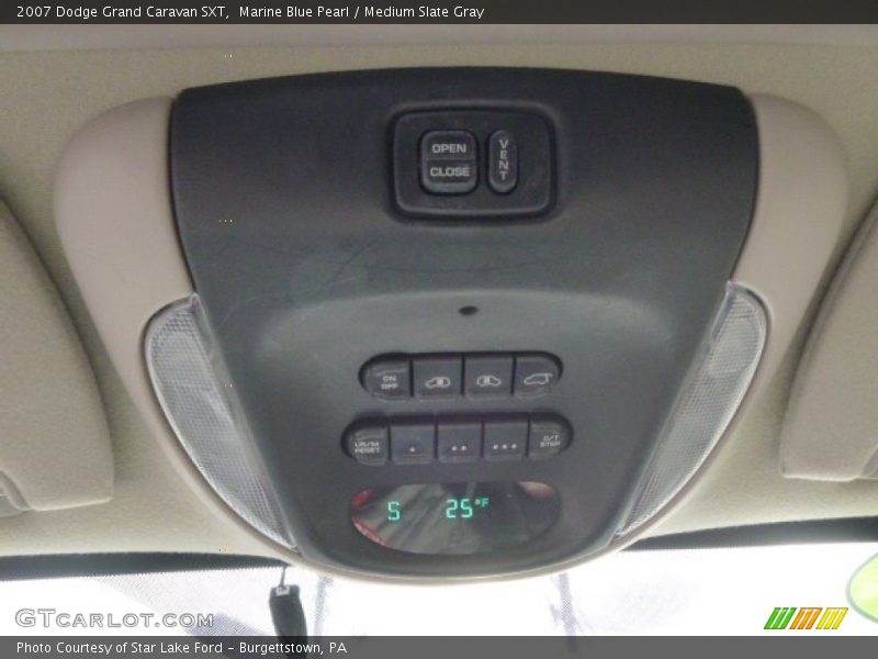 Marine Blue Pearl / Medium Slate Gray 2007 Dodge Grand Caravan SXT