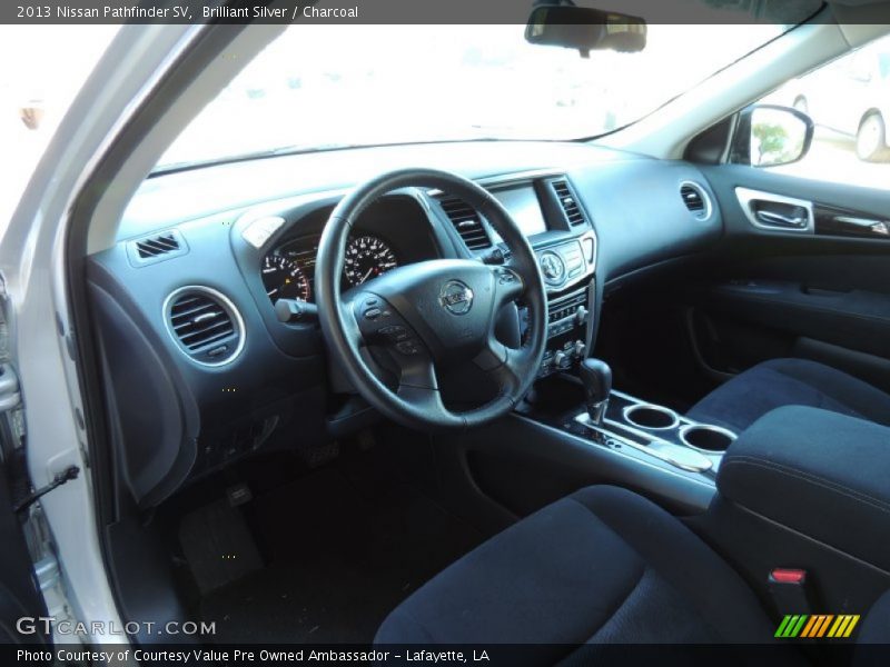 Brilliant Silver / Charcoal 2013 Nissan Pathfinder SV
