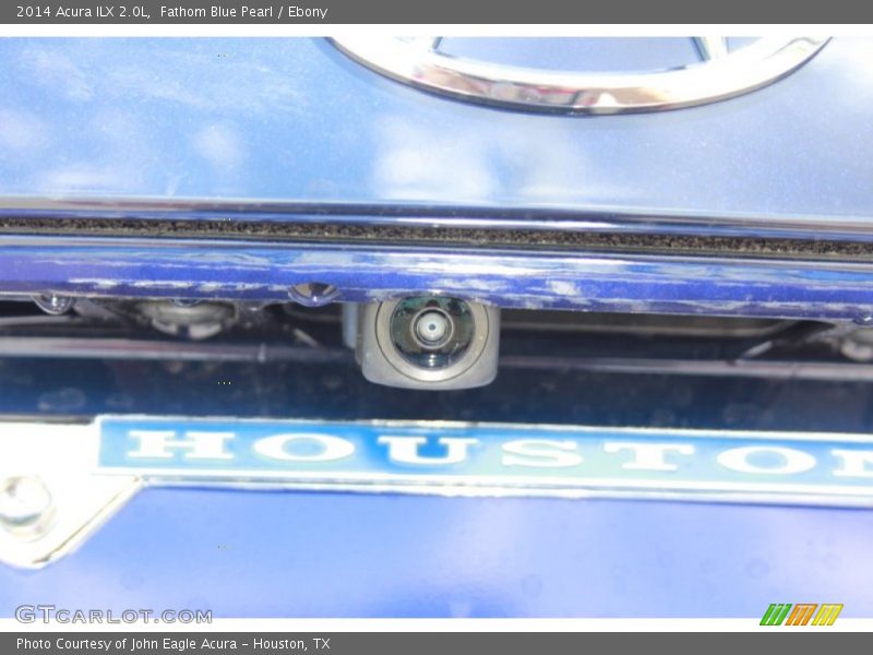 Fathom Blue Pearl / Ebony 2014 Acura ILX 2.0L
