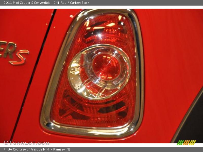 Chili Red / Carbon Black 2011 Mini Cooper S Convertible
