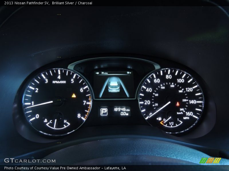 Brilliant Silver / Charcoal 2013 Nissan Pathfinder SV