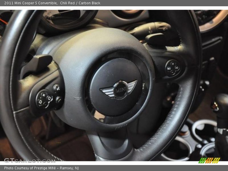 Chili Red / Carbon Black 2011 Mini Cooper S Convertible
