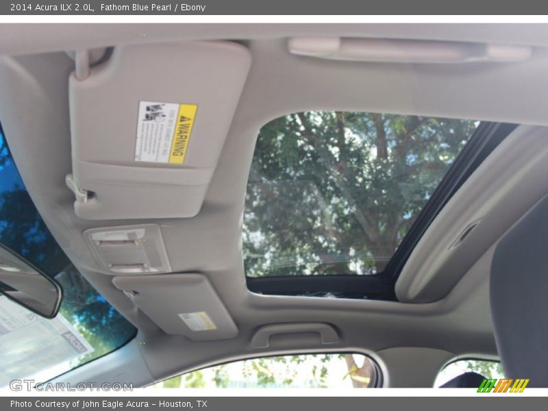 Fathom Blue Pearl / Ebony 2014 Acura ILX 2.0L