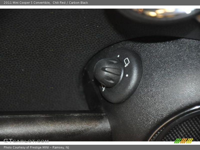 Chili Red / Carbon Black 2011 Mini Cooper S Convertible